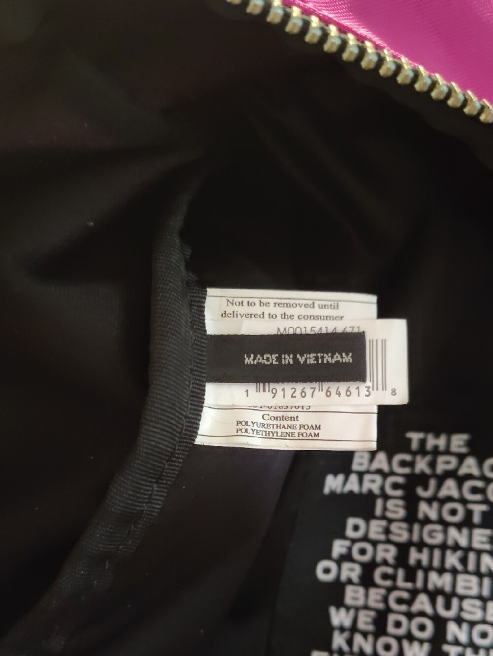 Marc Jacobs Pink Nylon Mini Backpack - Picture 7 of 8